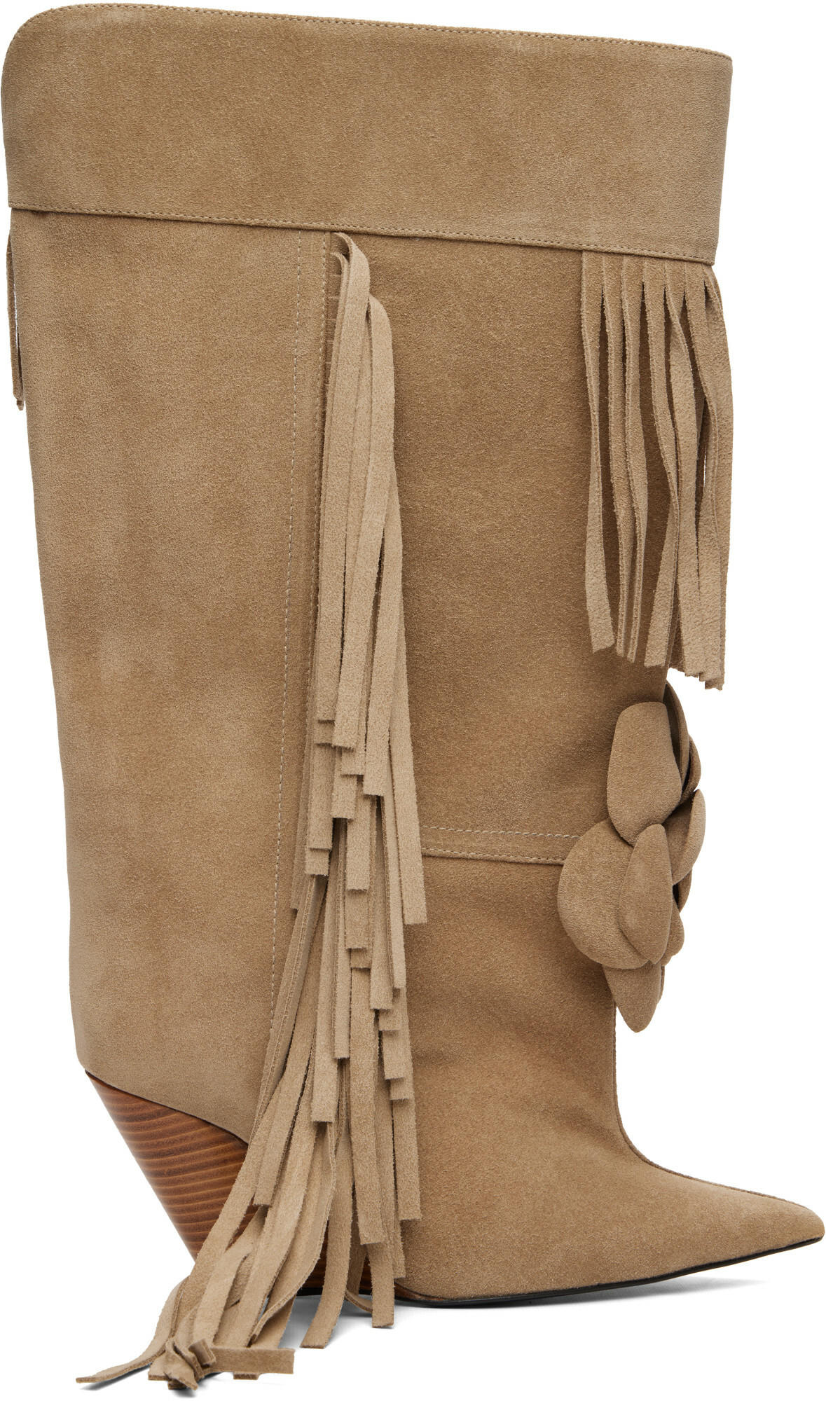 ABRA Beige Rose Tall Boots