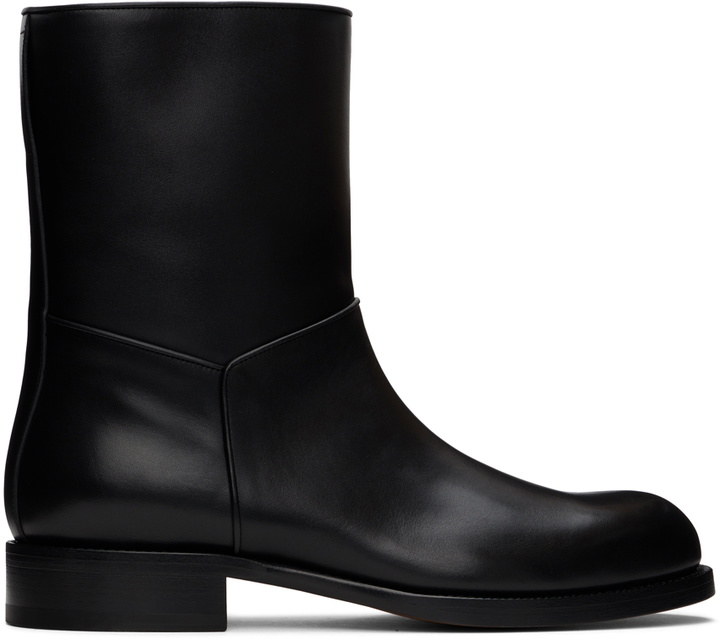 Photo: The Row Black Nobilis Boots