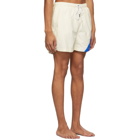 Solid and Striped Off-White The Classic Stripe Swim Shorts
