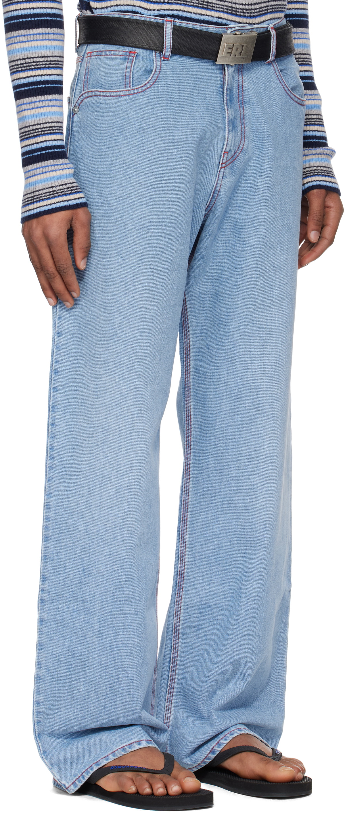 ERL Blue Straight Venice Jeans