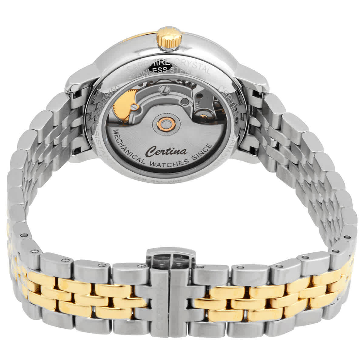Certina DS Caimano Automatic Silver Dial Ladies Watch C035.207.22.037.02