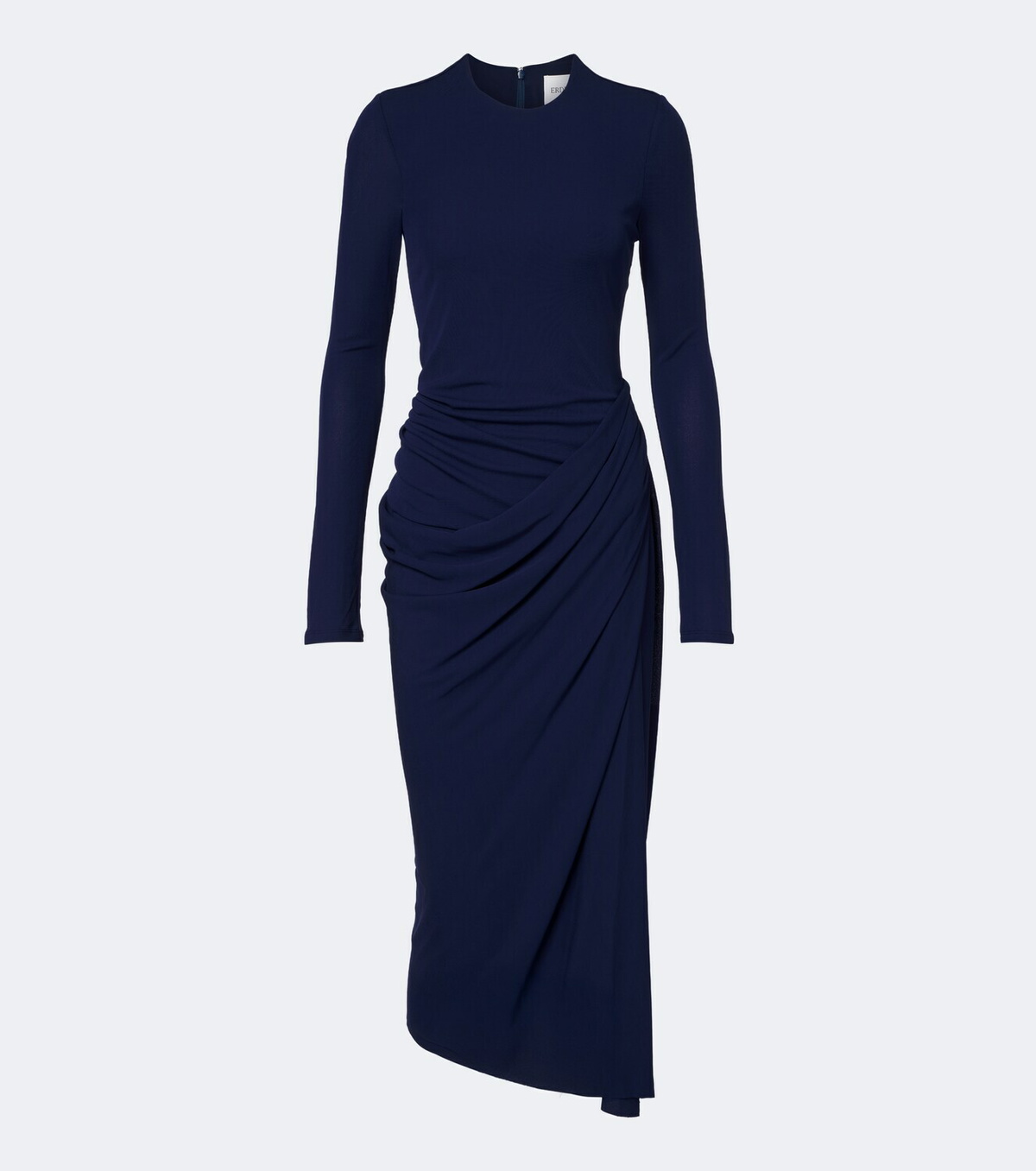 Erdem Draped jersey midi dress