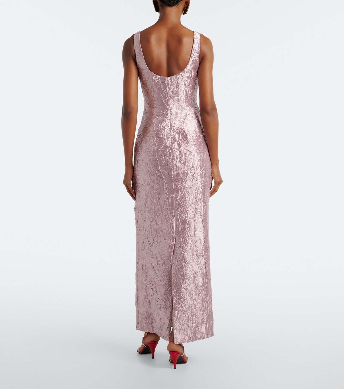Versace Duchess satin gown