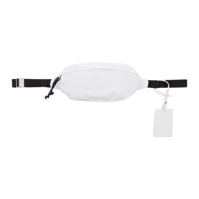 Photo: Maison Margiela White Canvas Fanny Pack