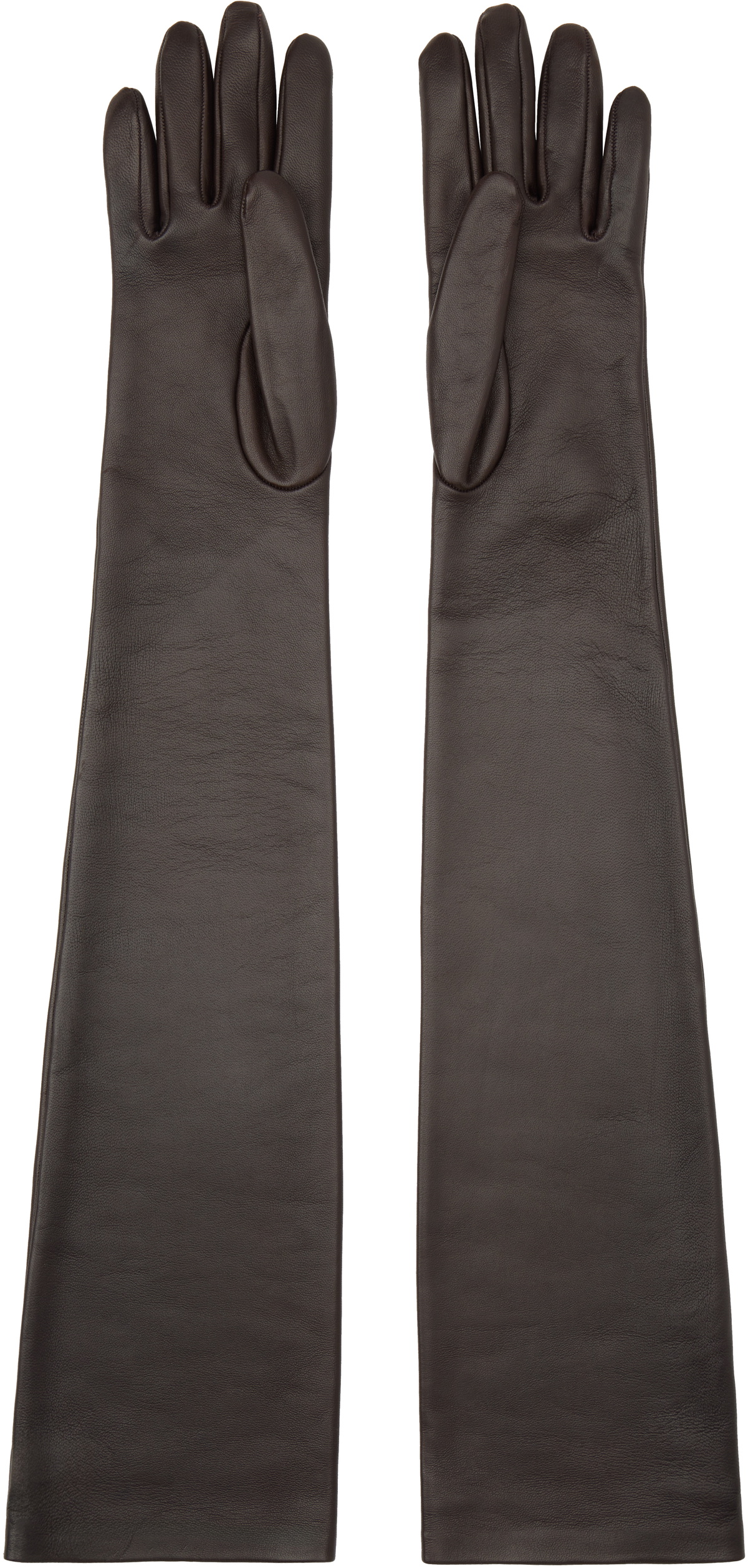 The Row Brown Simon Gloves