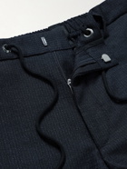 Hugo Boss - H-Genius-DS-214 Slim-Fit Stretch Virgin Wool and Silk-Blend Suit Trousers - Blue