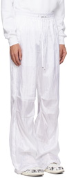 AMIRI White Baggy Trousers