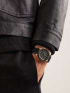 Hermès Timepieces - H08 Automatic 39mm DLC-Coated Titanium, Rose Gold and Rubber Watch, Ref. No. 060124WW00