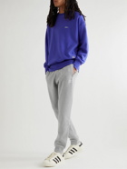 adidas Originals - Adicolor Essentials Tapered Cotton-Blend Jersey Sweatpants - Gray