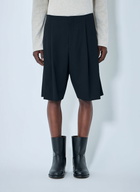 The Row Sayed Wool Shorts
