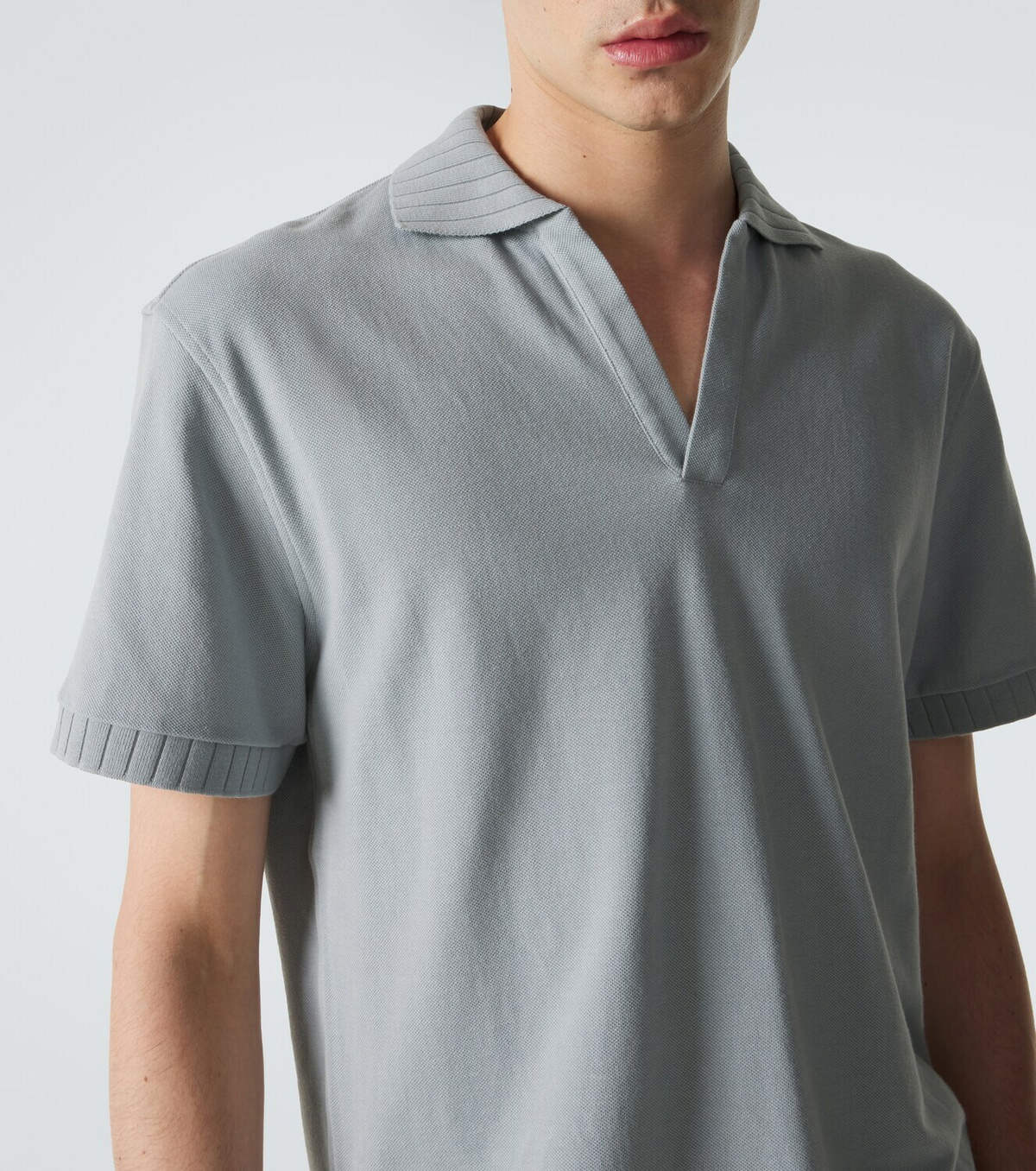 Stòffa Cotton polo shirt