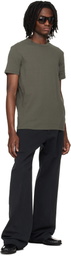 TOM FORD Khaki Cotton Crewneck T-shirt