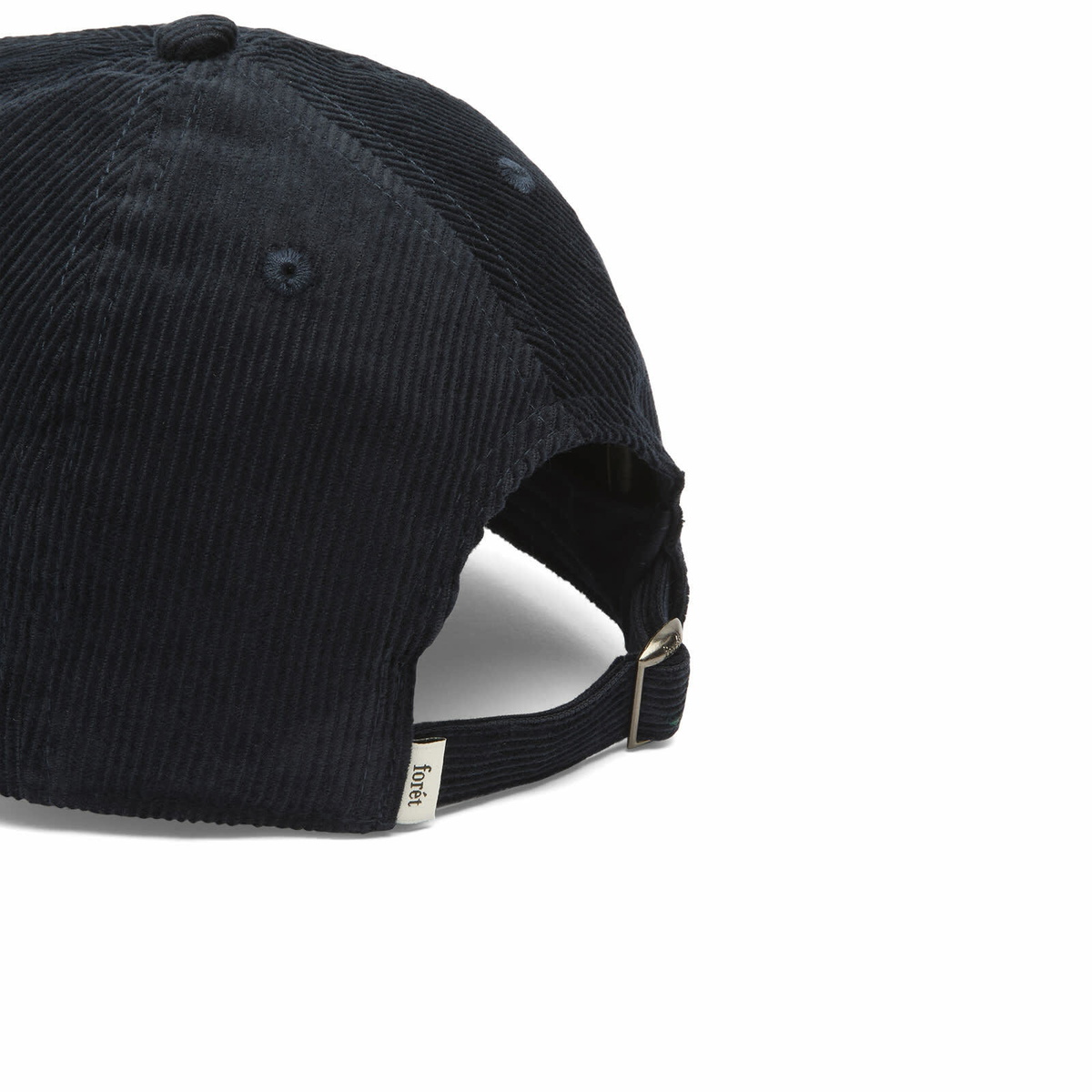 Foret Men's Hawk Corduroy Wool Cap in Navy/Brown 
