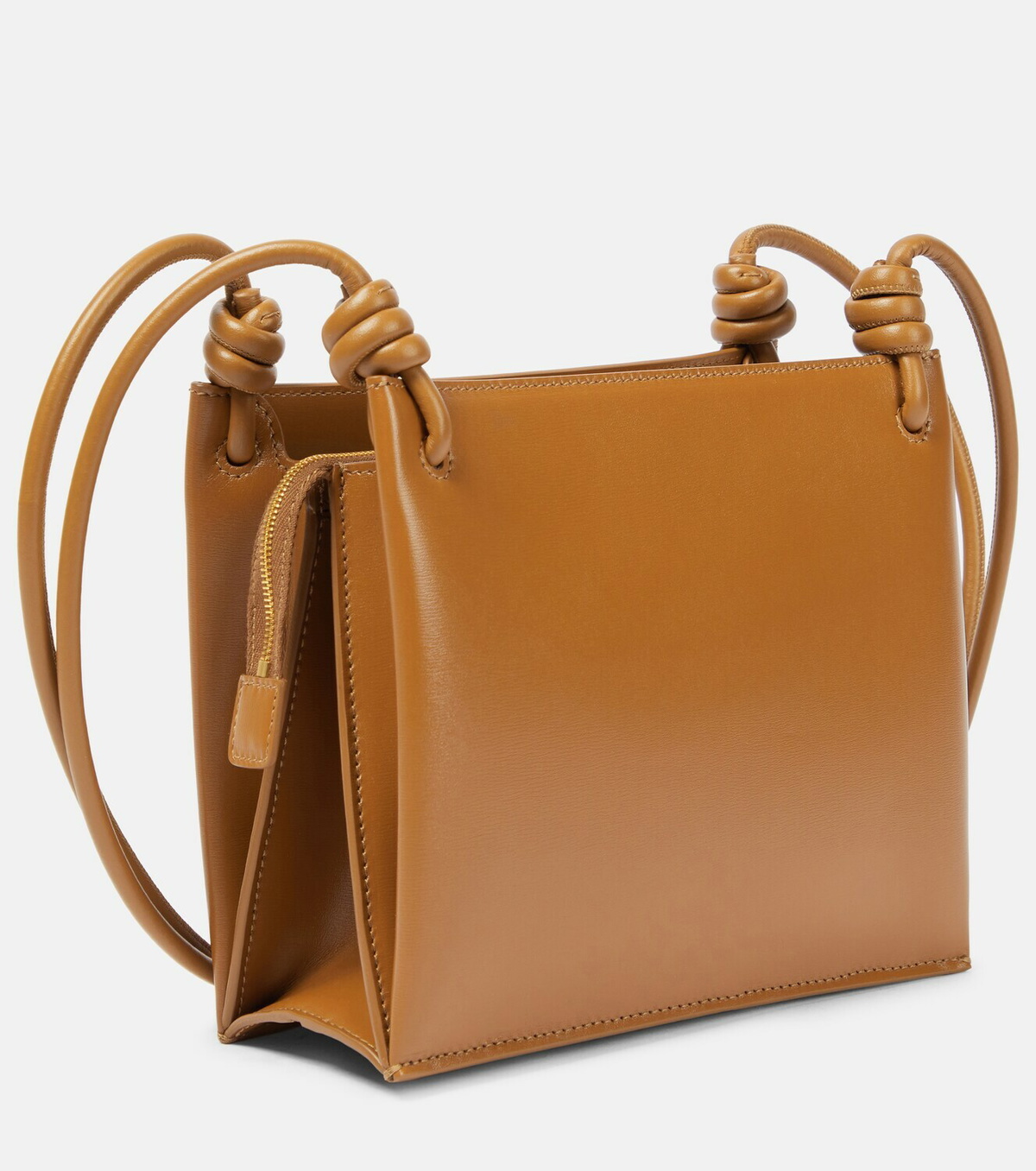 【送料 関税込】JIL SANDER Small leather crossbody bag Small leather crossbody bag in black - Jil Sander | Mytheresa