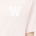 Wood Wood Men's Ace Double A Logo T-Shirt in Blush