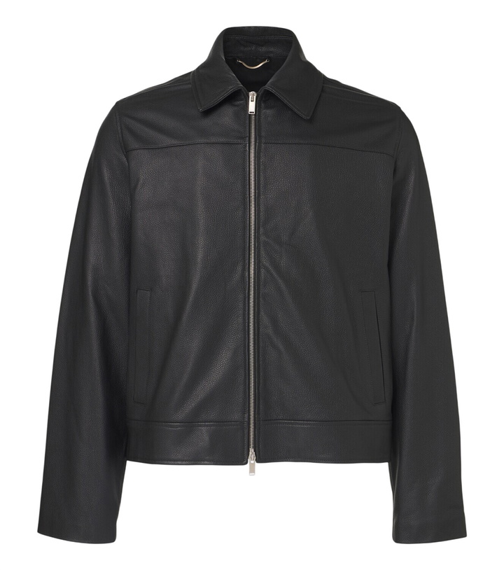 Photo: Lardini Leather jacket
