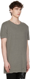 Ksubi Gray Sioux T-Shirt