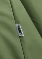 Rains Hooded Waterproof Jacket Green