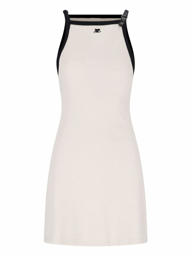 Photo: Courrèges Contrast Mini Dress