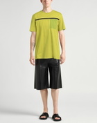 Herno Mens T-shirt Lime in Green