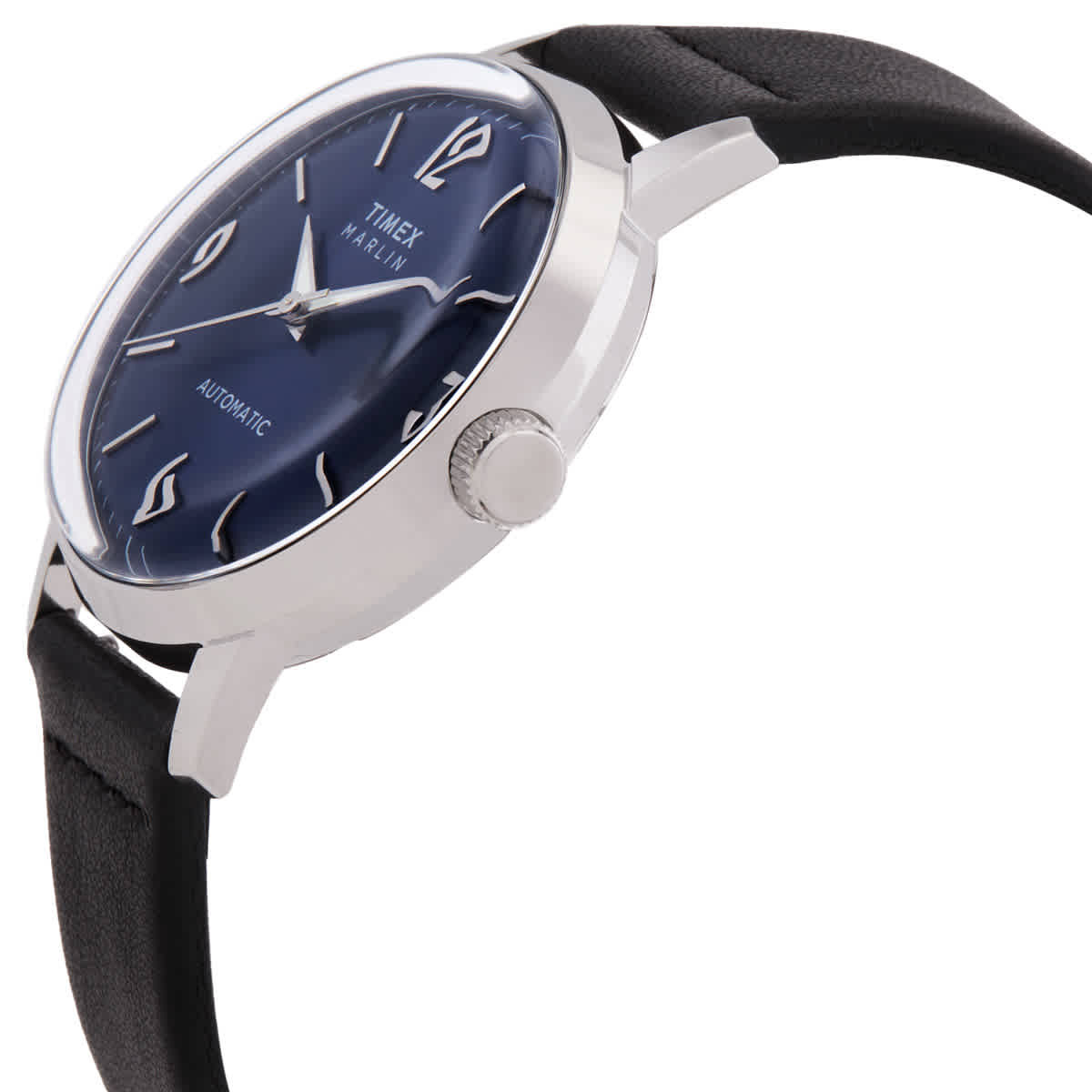 Timex Marlin Automatic Blue Dial Mens Watch TW2W93100VQ