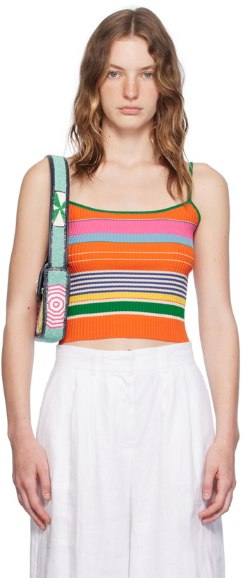 Photo: Staud Multicolor Soleil Tank Top