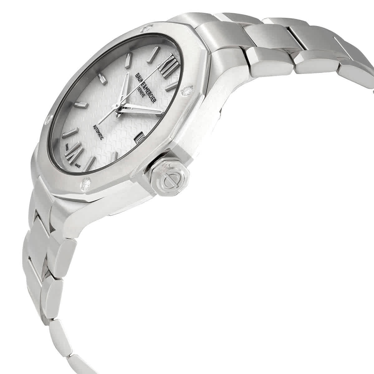 Baume et Mercier Riviera Automatic Silver Dial Unisex Watch M0A10663