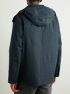 Yves Salomon - Cotton-Blend Twill Parka - Blue