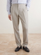 Mr P. - Wool suit trousers - Neutrals