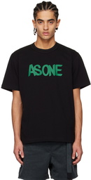 sacai Black 'As One' T-Shirt