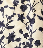 Brock Collection - Quercini floral-jacquard midi skirt