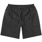 Nike Men's Tech Pack Woven Utility Short in Black