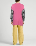 Erl Mens T-shirt Fuchsia