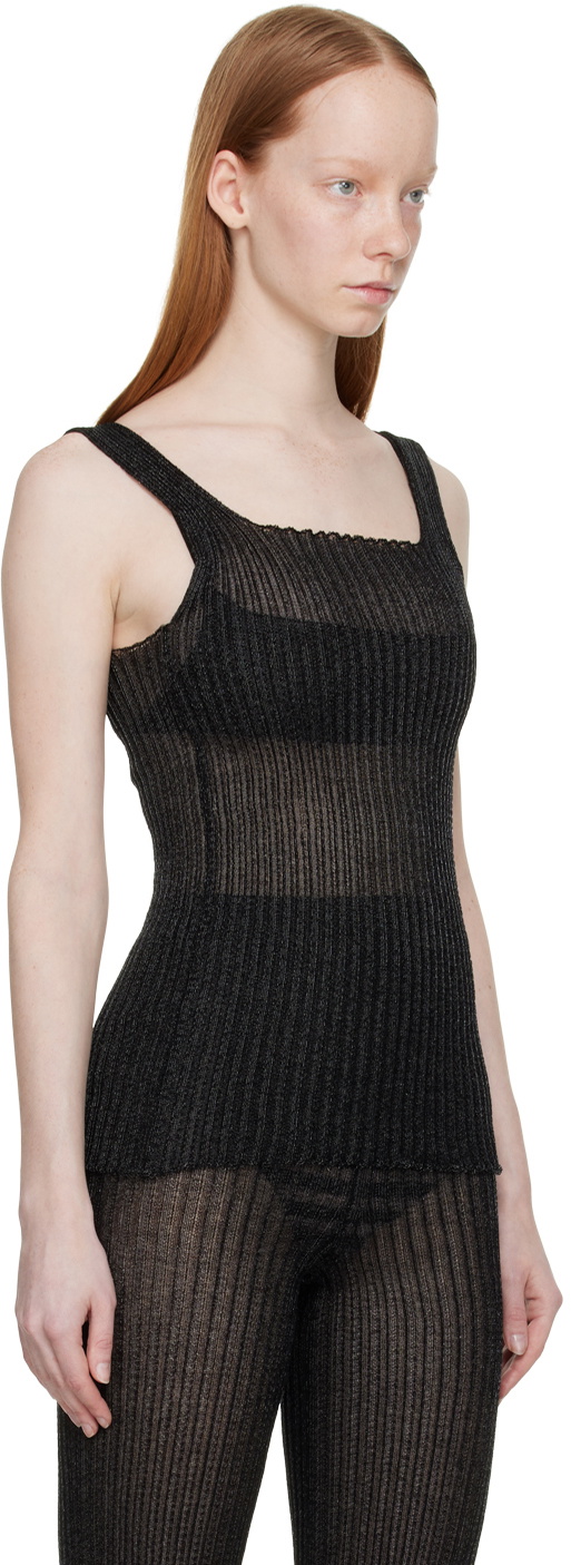 a. roege hove Black Emma Tank Top