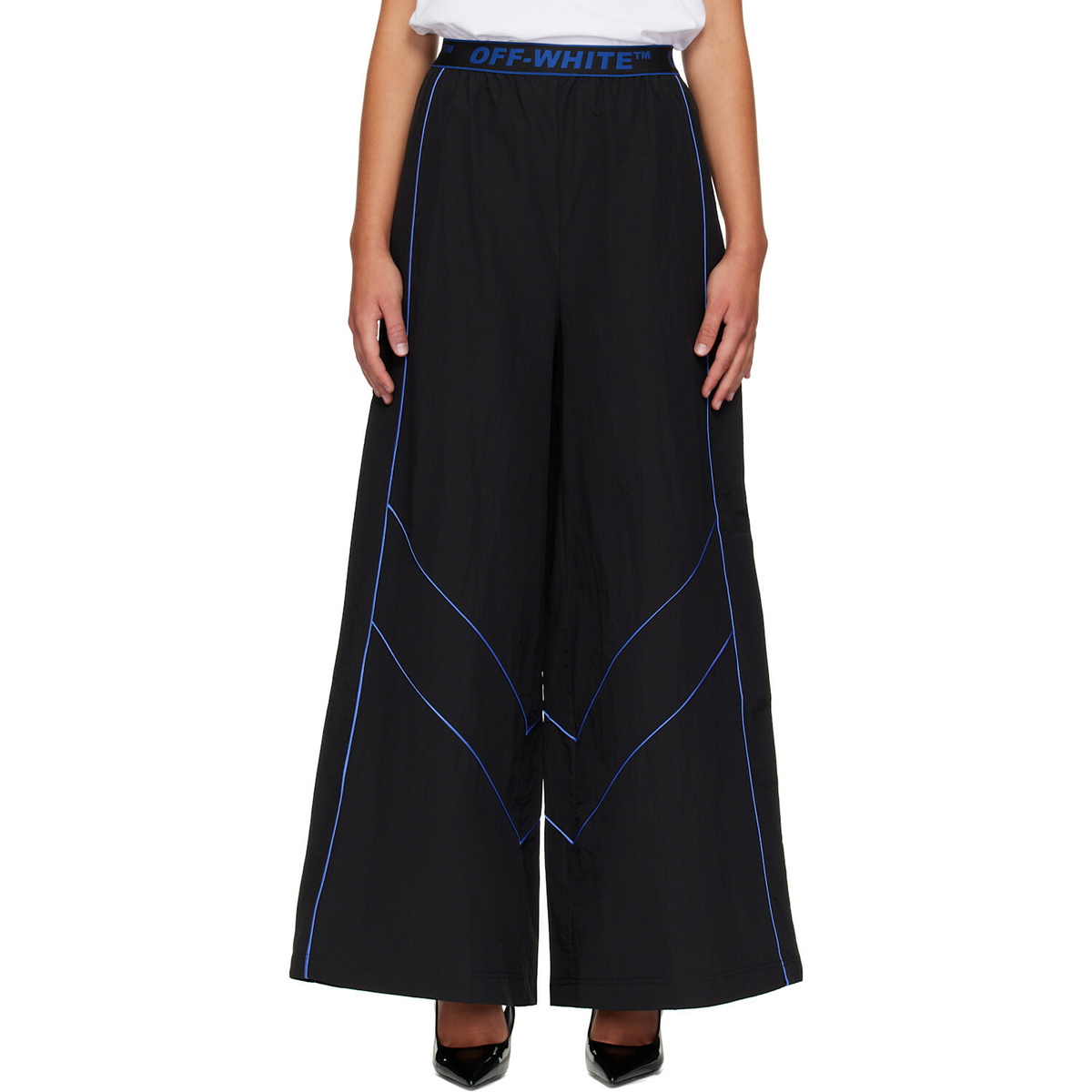 Off-White Black Logoband Track Pants