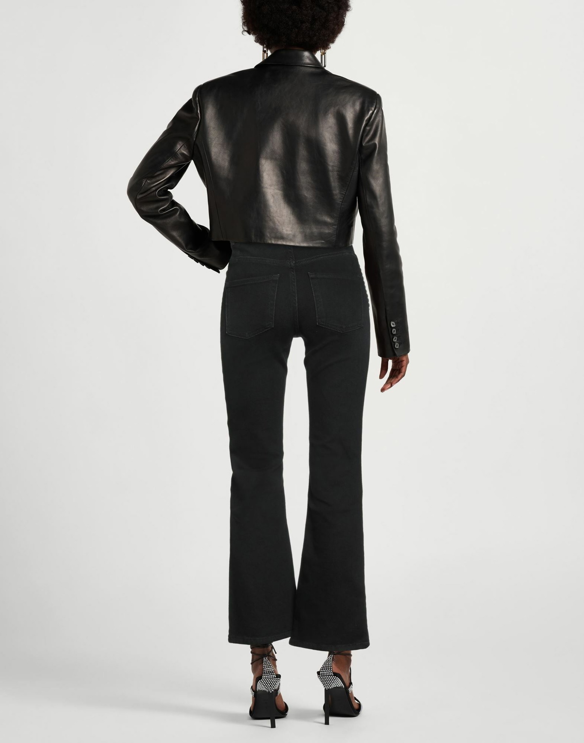 Maje Womens Jeans in Black