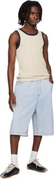 Entire Studios Off-White Contro Tank Top