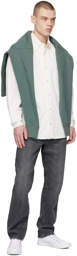 Acne Studios White Patch Pocket Shirt