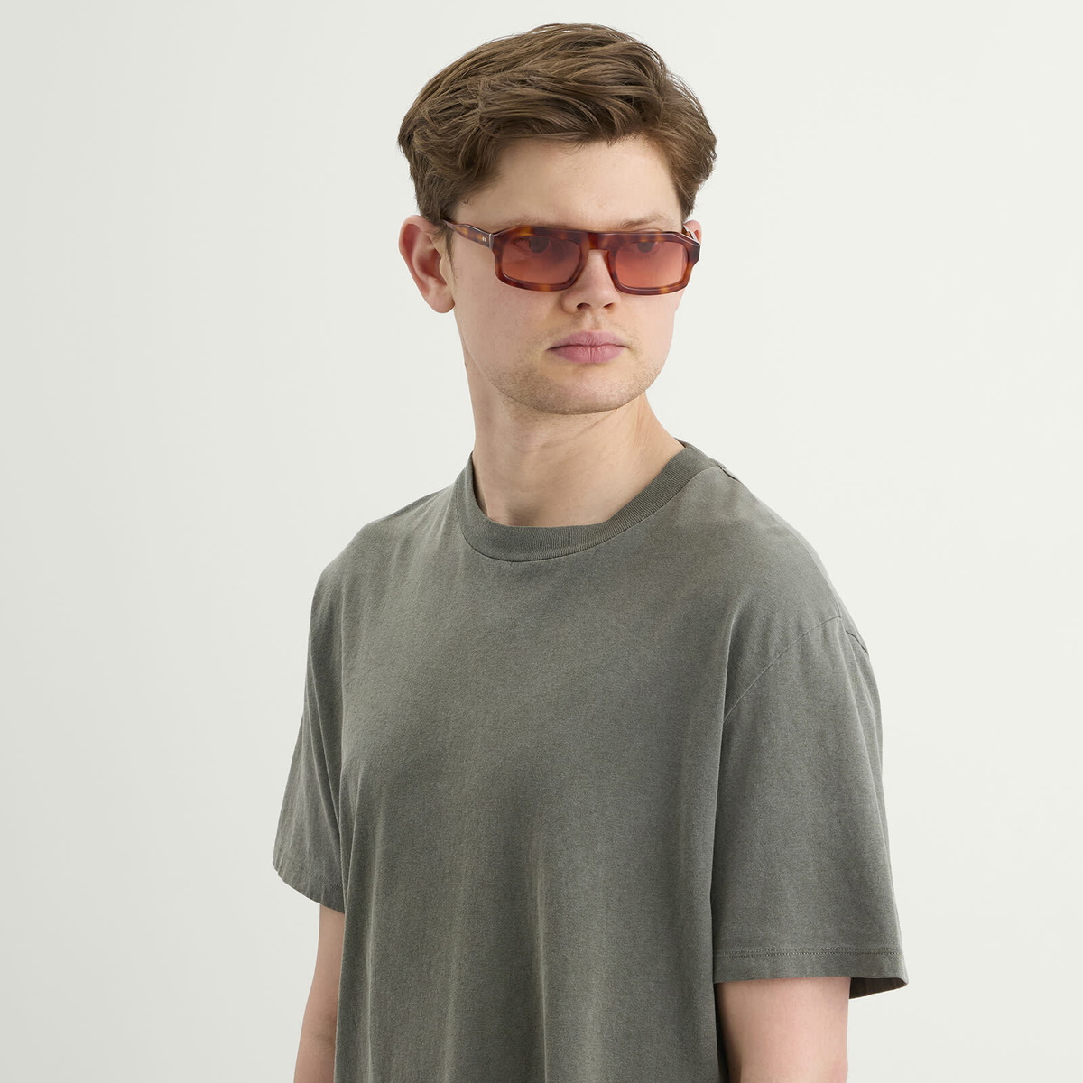 Oscar Deen Mertz Sunglasses in Warm Tortoise/Peach 