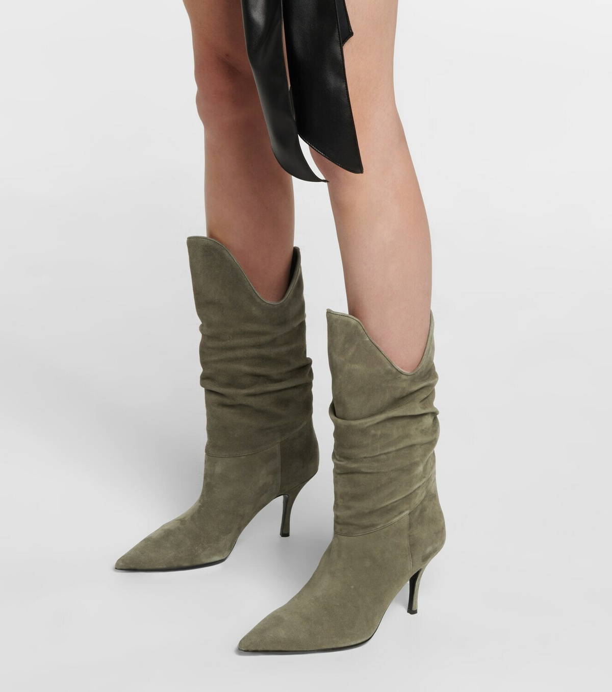 The Attico Venus suede boots The Attico