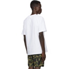 BAPE White Camo College T-Shirt