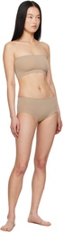ALAÏA Beige Second Skin Bra & Briefs Set