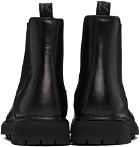 Kenzo Black K-Mount Chelsea Boots