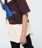Burberry - Printed short-sleeved cotton shirt