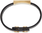Fendi Black 'FF' Bracelet