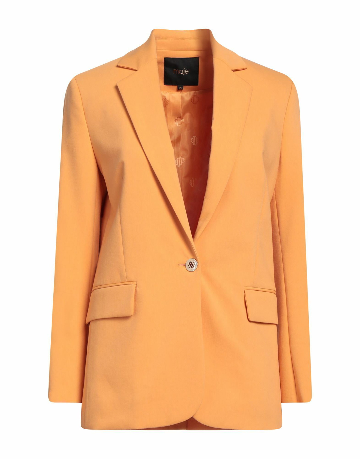 Maje Womens Blazer in Mandarin