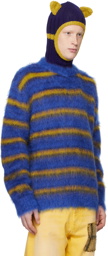 Marni Blue & Yellow Striped Sweater