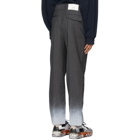 ADER error Grey Wool Pollution Trousers