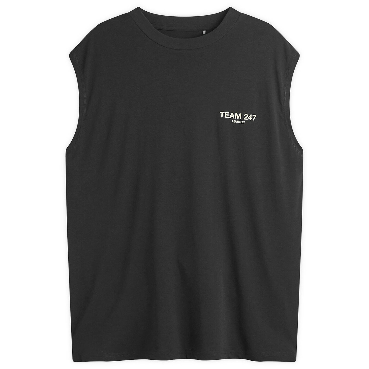 Represent 247 Men's Represent Team 247 Oversized Tank in Jet Black