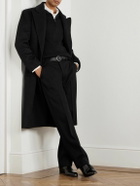 Nili Lotan - Fritz Straight-Leg Wool-Twill Trousers - Black